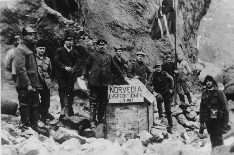 Anexo a Noruega de la isla en 1927. Wikimedia Commons